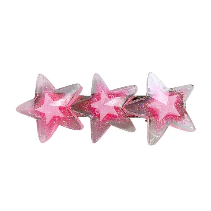 Y2K Glitter Star Hair Clip