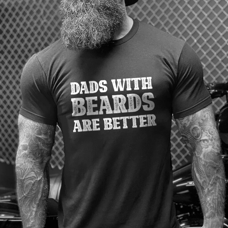 Livereid Dads With Beards Are Better T-shirt - Livereid
