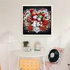 Christmas Snowman-14CT Stamped Cross Stitch 40*40cm/15.75*15.75in