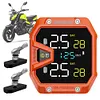 Motorcycle TPMS IP65 Waterproof Wireless Tire Pressure Monitor Sensor System