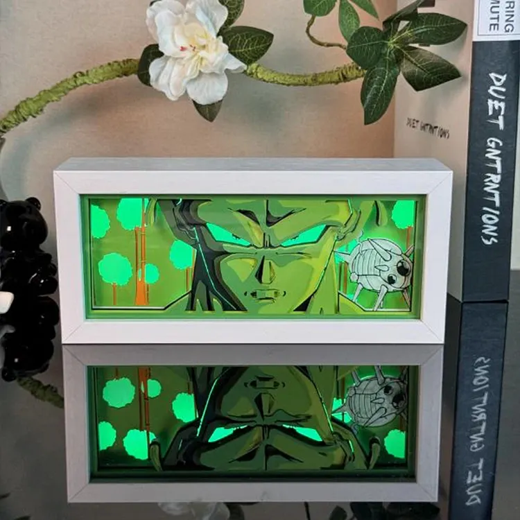 3D LED Box Light - Dragon Ball-Piccolo