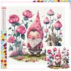 5D DIY Full Square Drill Diamond Painting Gnome Kit Home Decor Art Craft 35x35cm