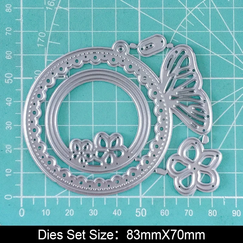 Pentagram Bottle Air Ball Star Craft Metal Cutting Dies for DIY Scrapbook Paper Cards Embossed Decorative