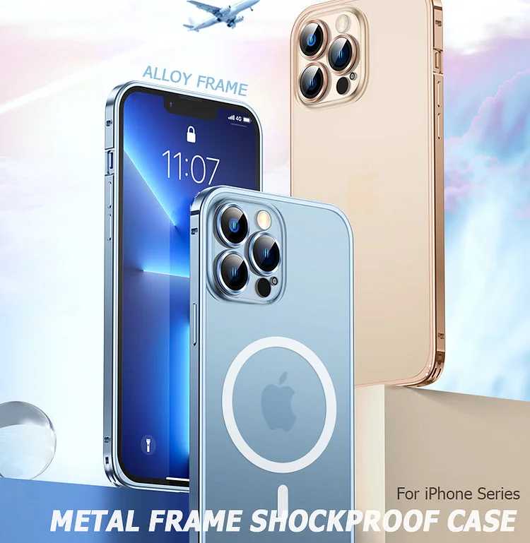 Exclusive Alloy Protective Case For iPhone Series