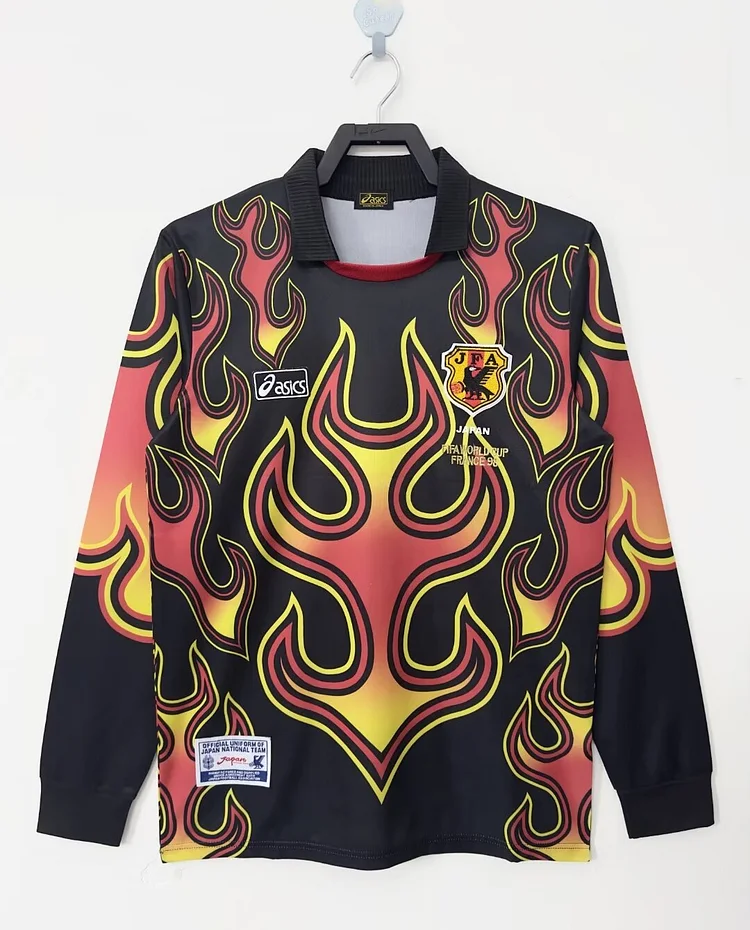 1998 Japan Goalkeeper Long Sleeve Retro Jersey