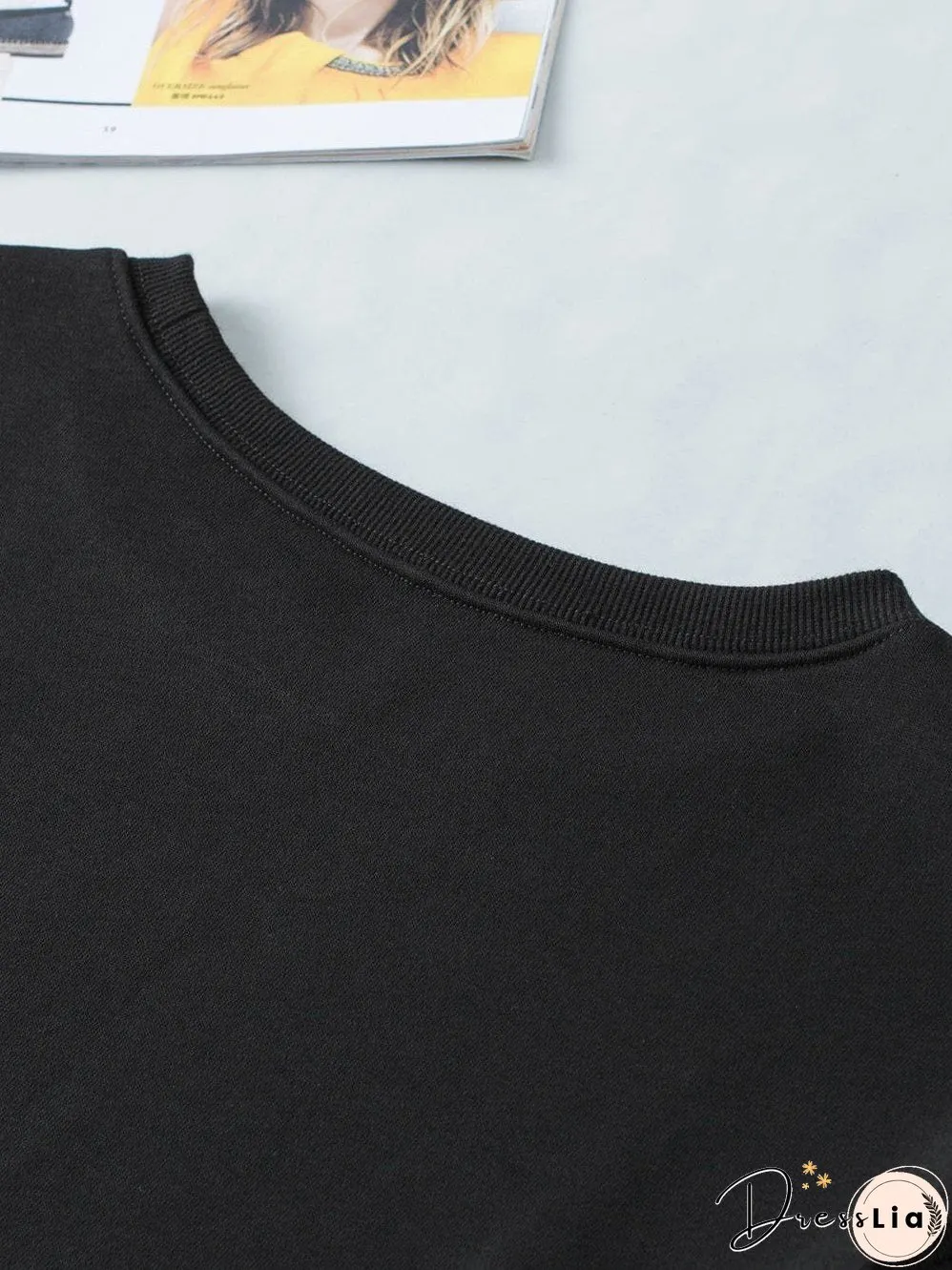 Stylish Crew Neck Pullover Sweater