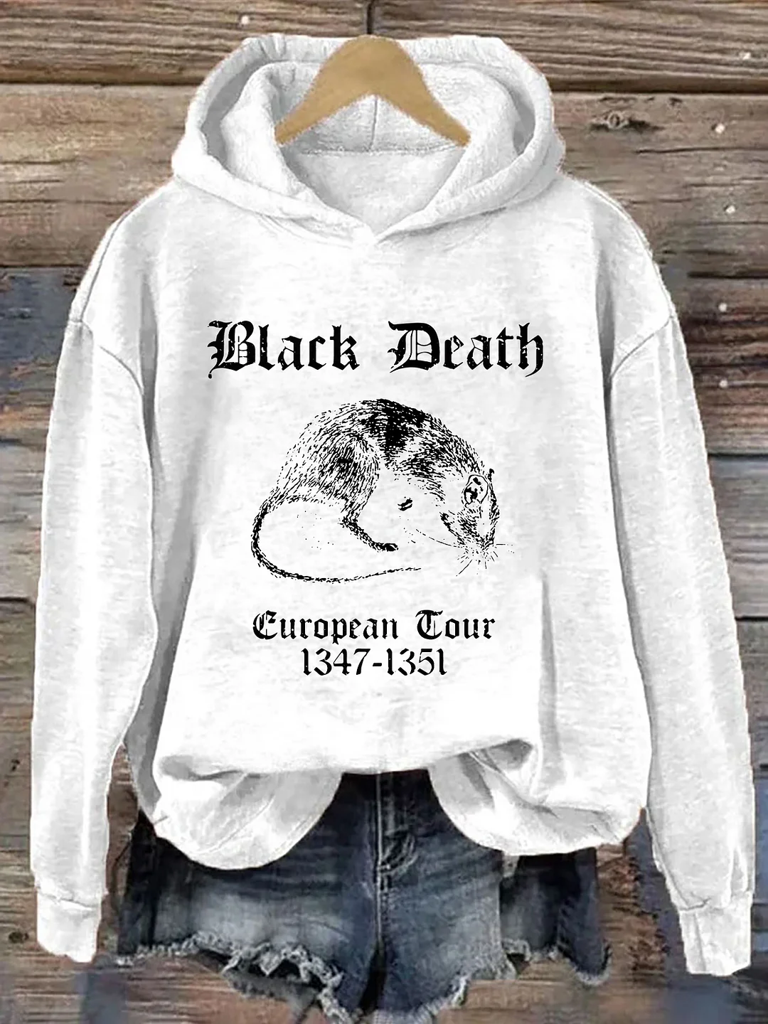 Black Death European Tour Hoodie