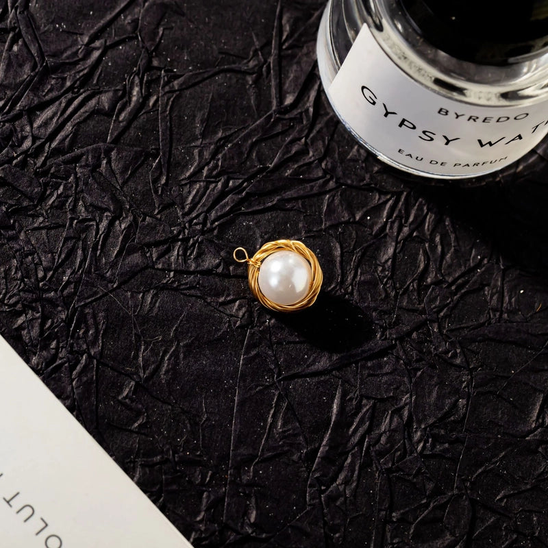 10 PCS/Package Copper Geometric Pendant Jewelry Accessories