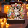 Blumenkorb Katze Kerzenhalter - 5d DIY Handwerk Ornament