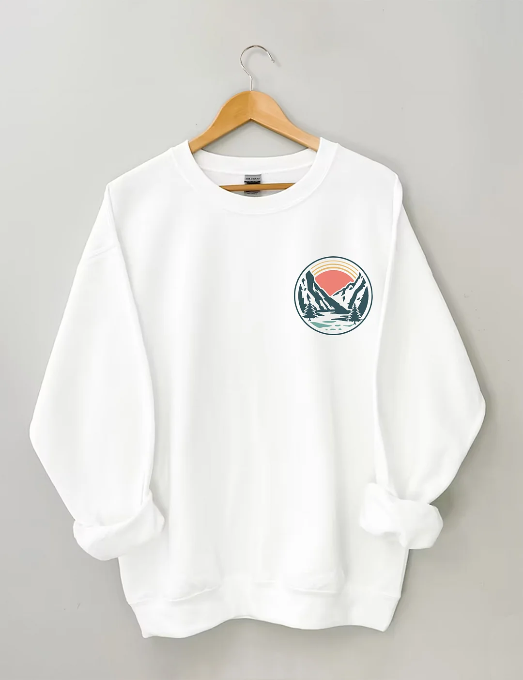 No City Lights Just Camp Fire Nights Sweatshirt