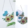 Diamond painting Pendant - Flower and Butterfly