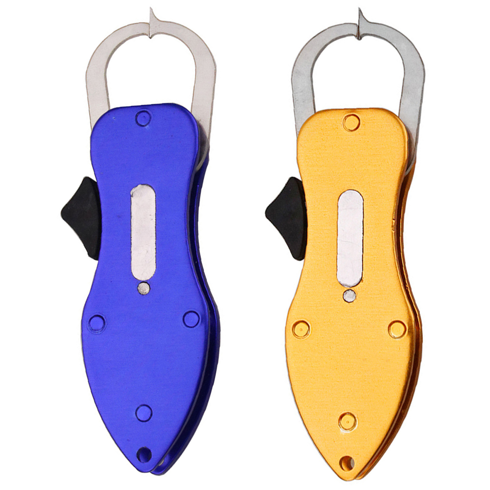 

Aluminum Alloy Fishing Pliers Mini Fishing Control Clip Clamp Gripper Tool, Golden, 501 Original