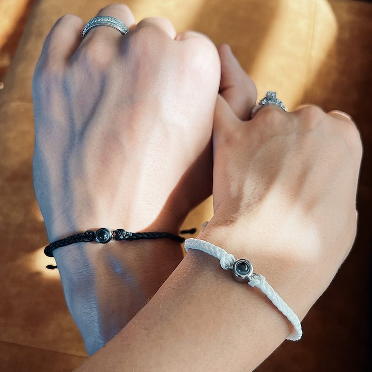 Couples bracelet • Projection bracelet • Boyfriend bracelet • Bracelet for him • Memorial bracelet • Gift for him