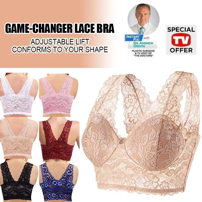  thdmladies 6-Color GAME-CHANGER Lace Bra thedmladies
