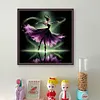 (Stamped/Counted) Ballet Maleficent Silhouette-11CT Cross Stitch 40*40cm