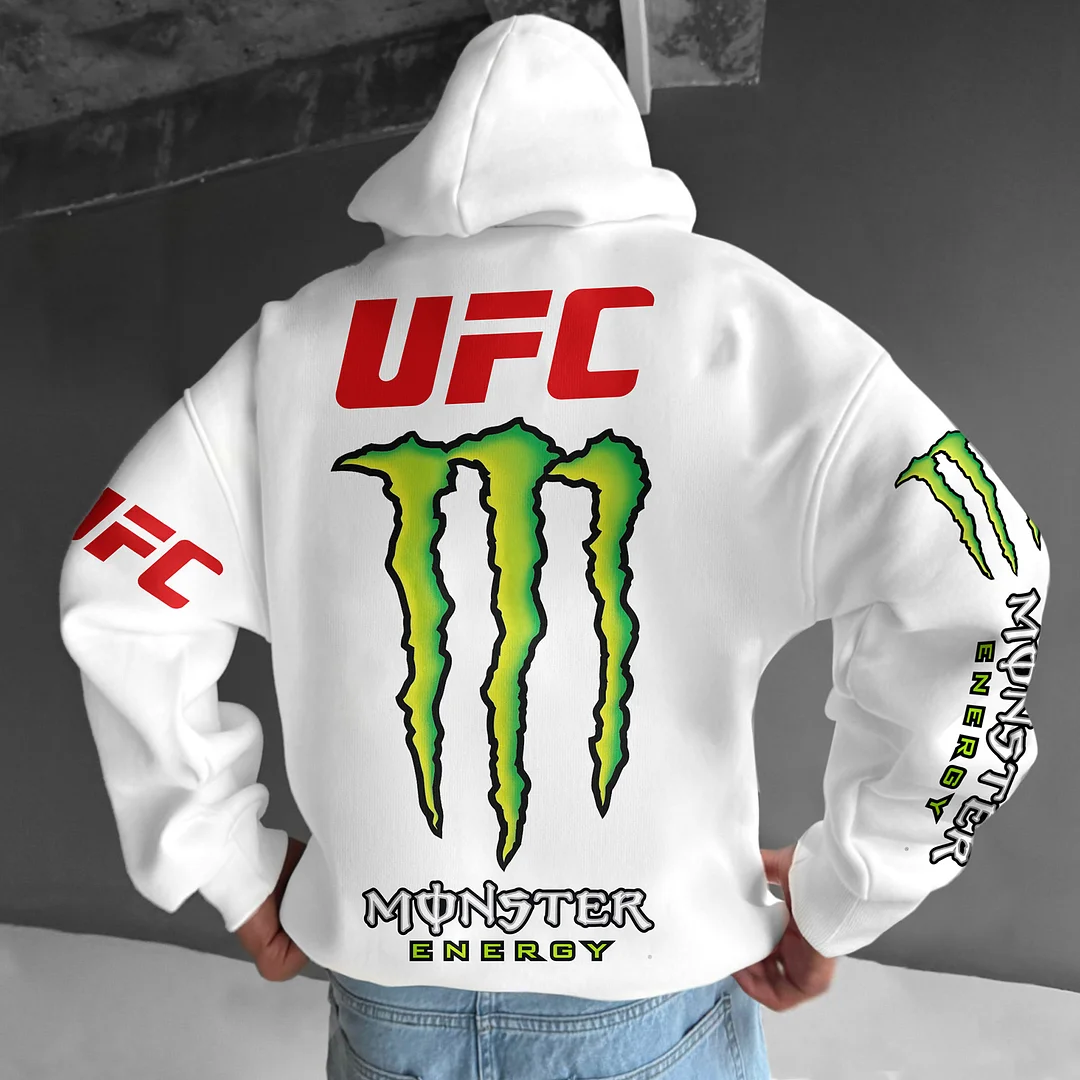 Oversize Ultimate Fighting Energy Drink Hoodie