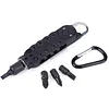 Mini Multi-Tool Set Multifunctional Screwdriver with LED EDC Keychain Shape Screwdrivers Wear Resist Stainless Steel Phillips Screwdriver For Daily Life And Outdoor Activities