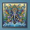 DIY Partial Special Shaped Drill Diamond Painting-Elephant