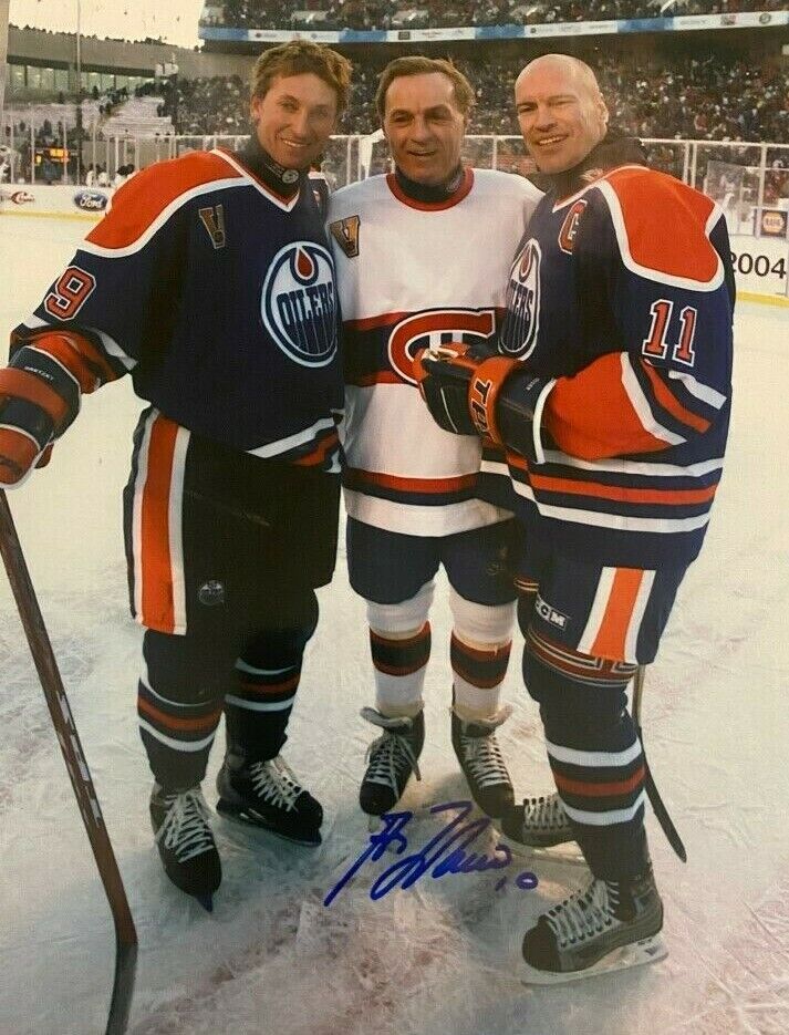 Guy Lafleur signed autographed 8x10 Photo Poster painting Wayne Gretzky Mark Messier