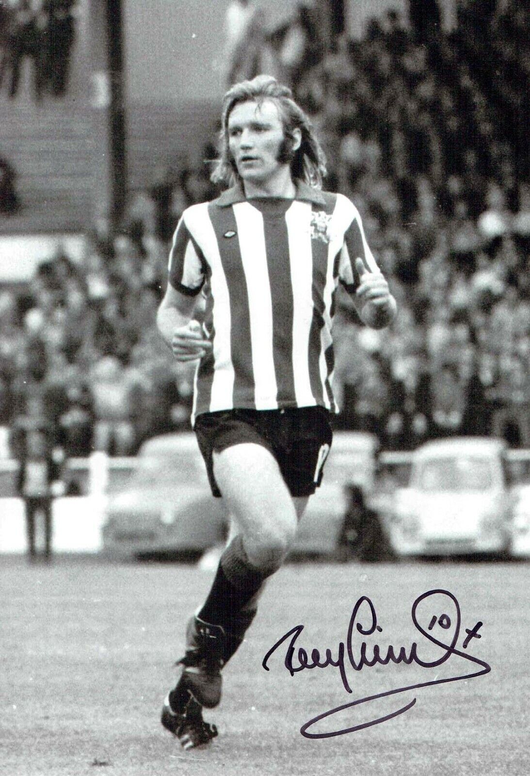 Tony CURRIE Signed 12x8 Sheffield United Photo Poster painting 1 Private Signing AFTAL RD COA