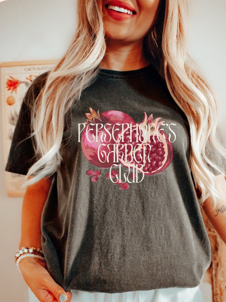 Persephone Comfort Colors Greek Mythology T-Shirt / TECHWEAR CLUB / Techwear