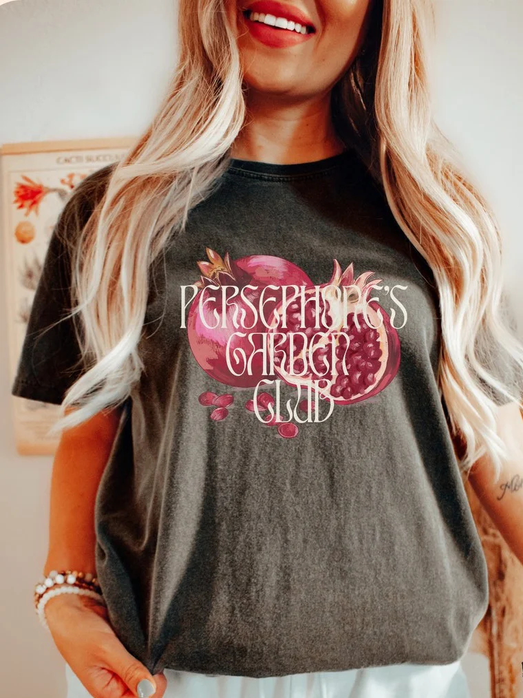 Persephone Comfort Colors Greek Mythology T-Shirt / DarkAcademias /Darkacademias