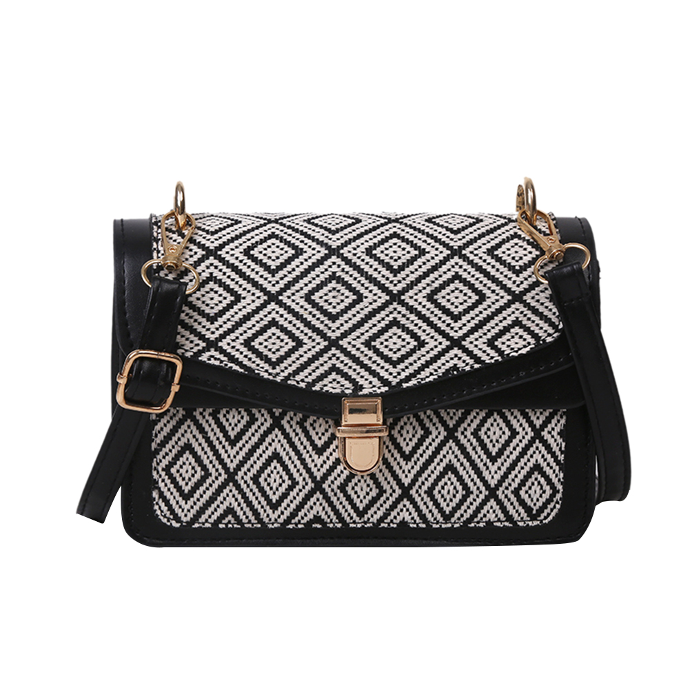 

Retro PU Shoulder Messenger Bag Ethnic Printed Flap Envelope Handbags, Style 2, 501 Original