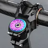 Titanium Headset Stem Top Cap with Bolt M6 MTB Headset Top Cap Bike Parts(Sun)
