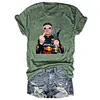 Max Verstappen Holding Trophy Middle Finger Tee