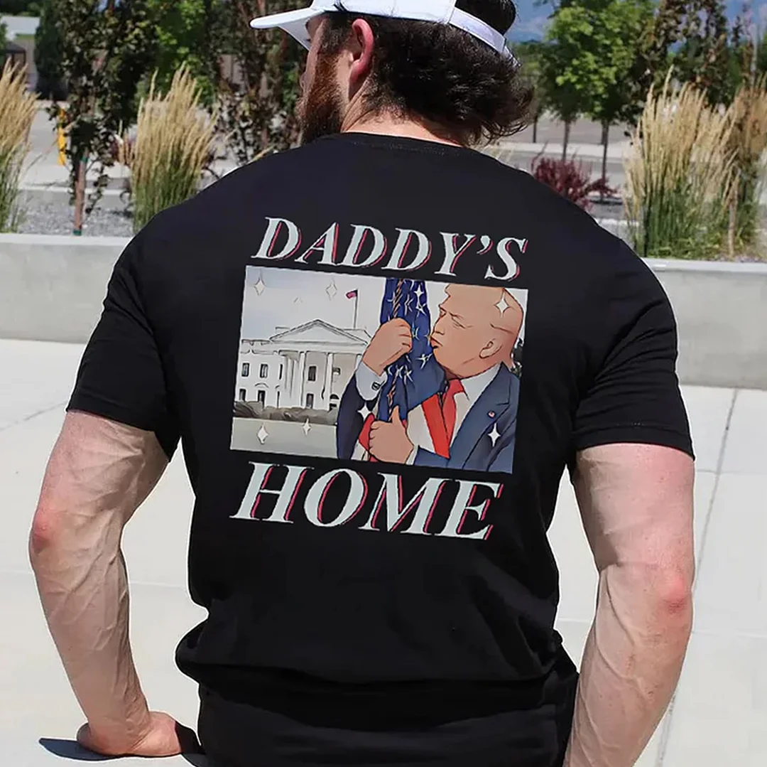 DADDY'S HOME Print Men's T-shirt