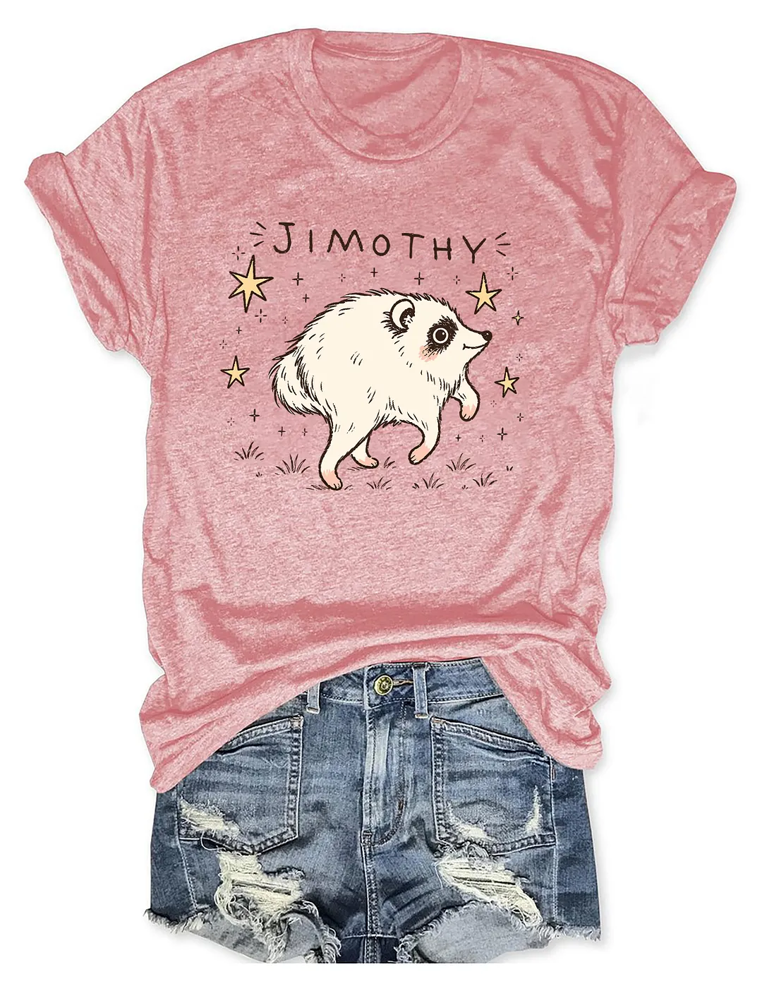 Funny Raccoon Jimothy T-shirt