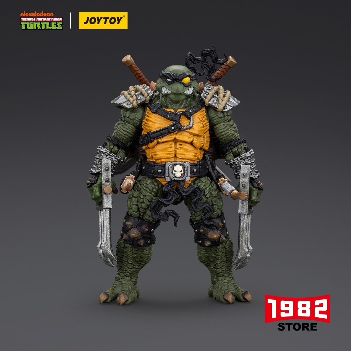 JOYTOY TMNT-Slash For Ninja Turtles 1/18 JT01000 Soldier Model Toy Action Figure