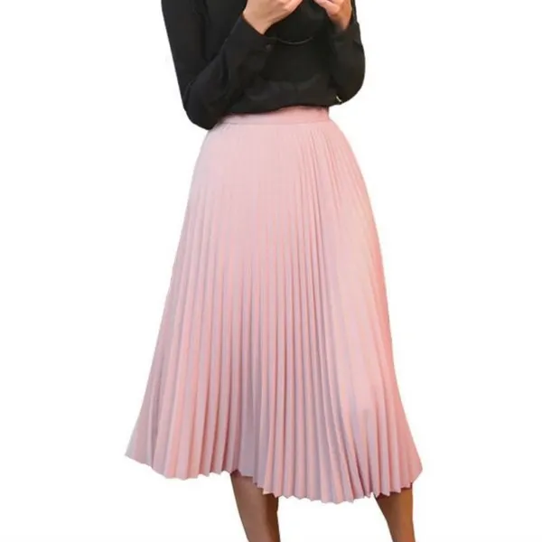Springs Charm in this Soft Chiffon Skirt