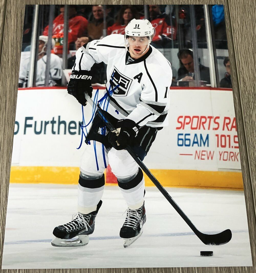 ANZE KOPITAR SIGNED AUTOGRAPH LA LOS ANGELES KINGS 8x10 Photo Poster painting w/PROOF