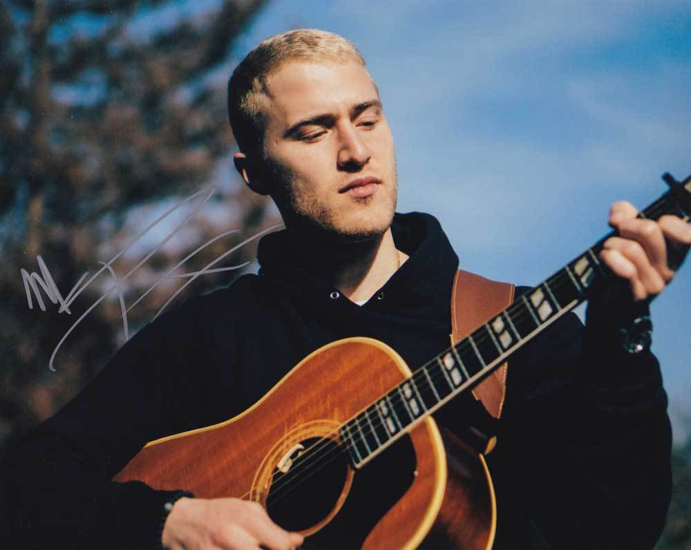 Mike Posner In-Person AUTHENTIC Autographed Photo Poster painting SHA #79075