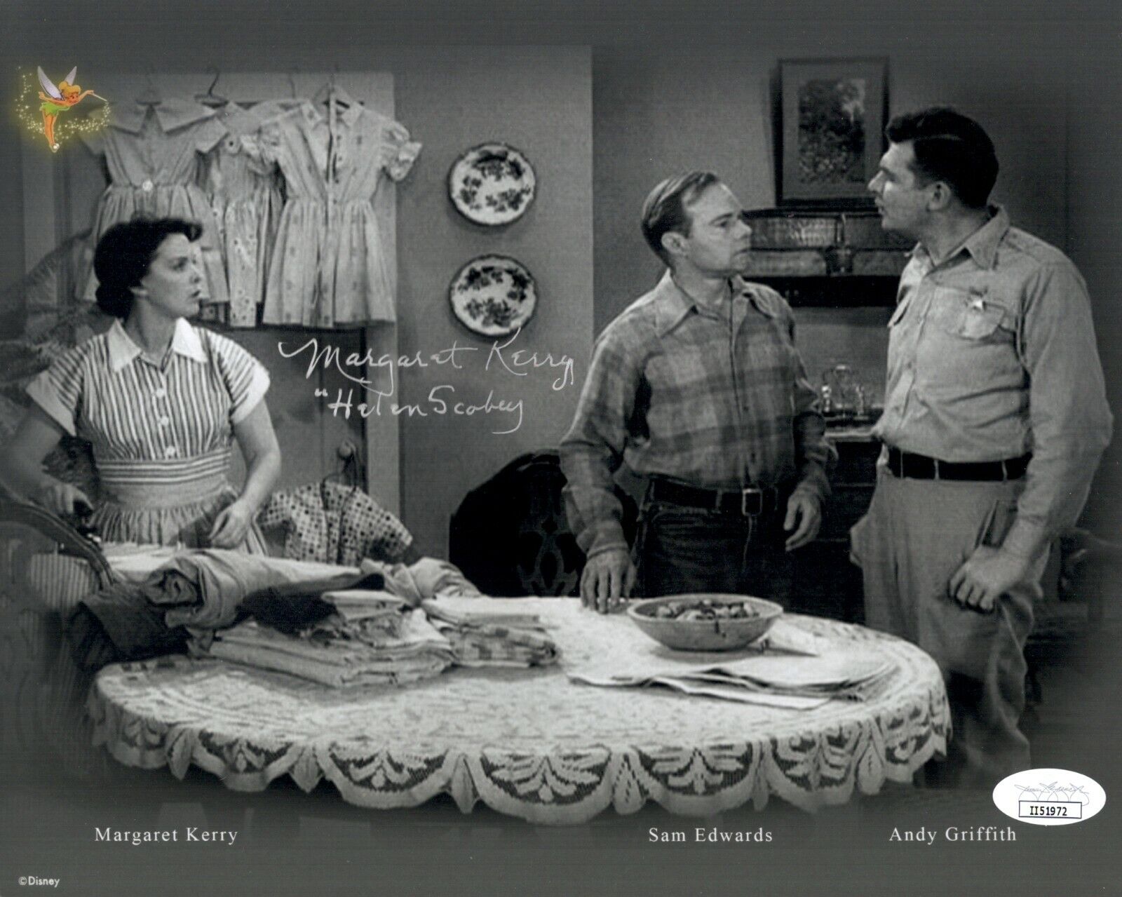 MARGARET KERRY Signed ANDY GRIFFITH SHOW 8x10 Photo Poster painting Autograph JSA COA Cert