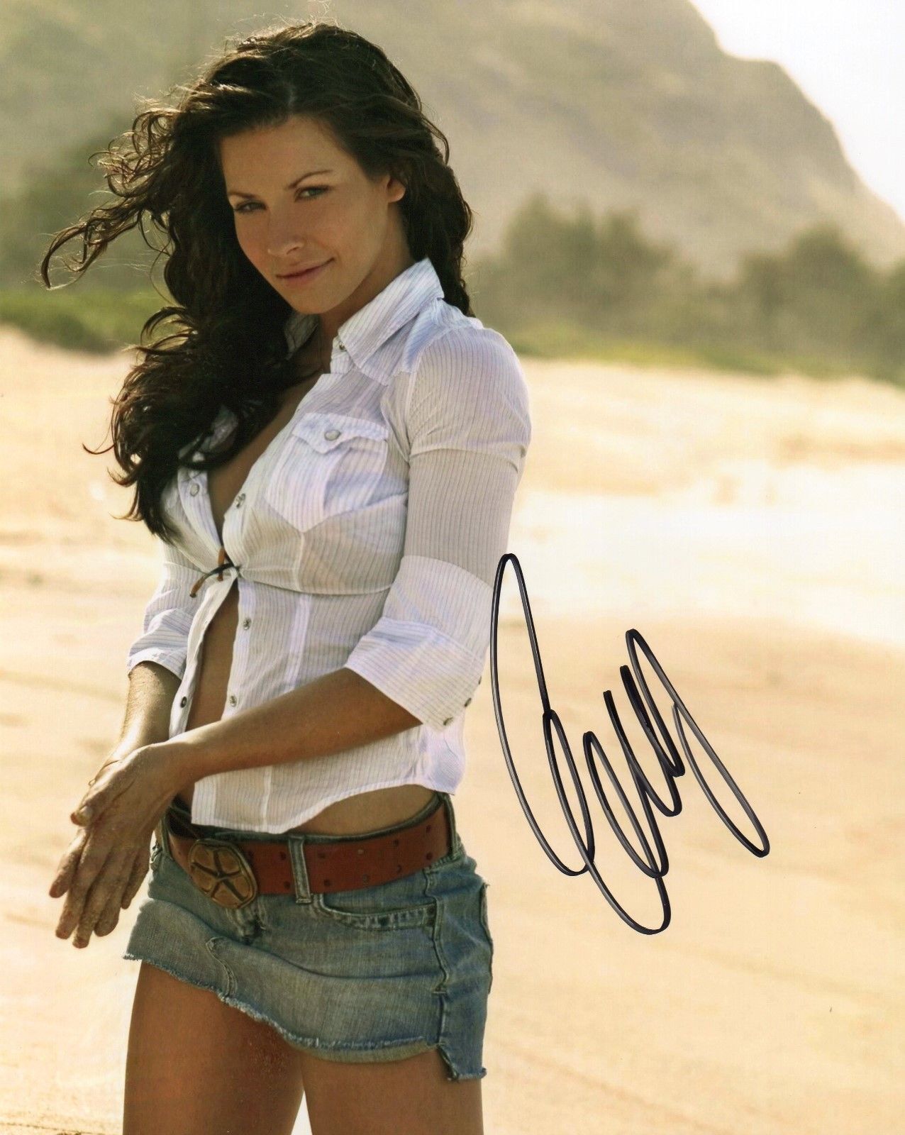 EVANGELINE LILLY AUTOGRAPHED SIGNED A4 PP POSTER Photo Poster painting PRINT 14