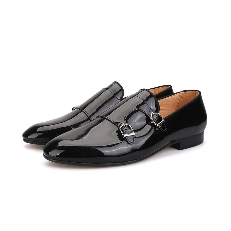 Romeo Patent Leather Monkstrap Loafers