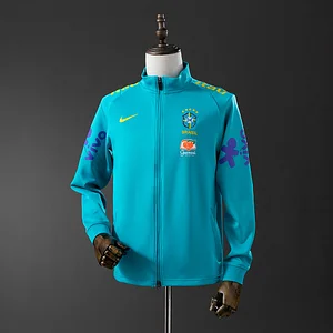 2026 Brazil 22/23 Lake Blue - Jacket S-XXL Football Shirt 1:1 Thai Quality