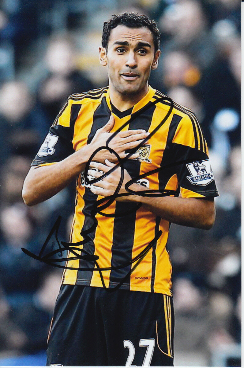 HULL CITY HAND SIGNED AHMED ELMOHAMADY 6X4 Photo Poster painting 15.