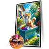 Diamond Painting-DIY Full Round Drill Yellow Cat(60*40 CM)