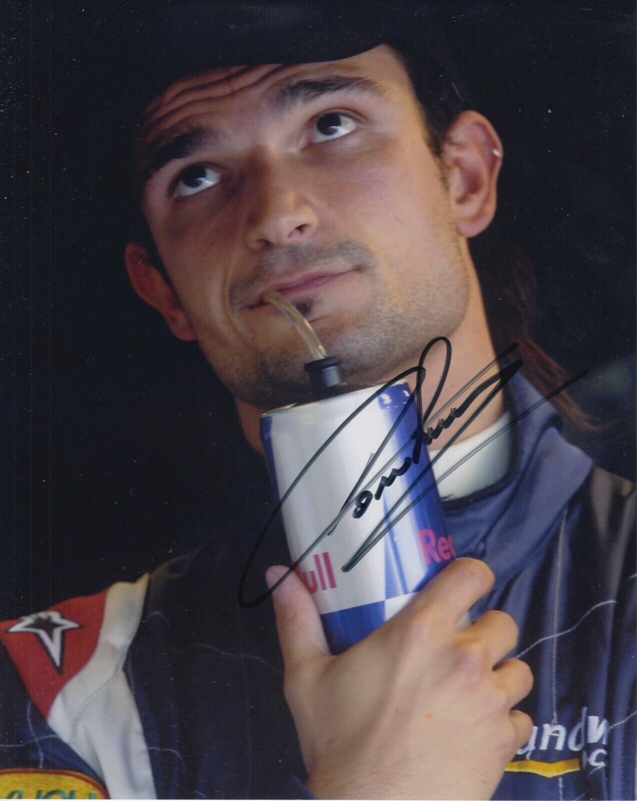 Vitantonio Liuzzi Hand Signed 10x8 Photo Poster painting F1 Autograph Red Bull Racing 9