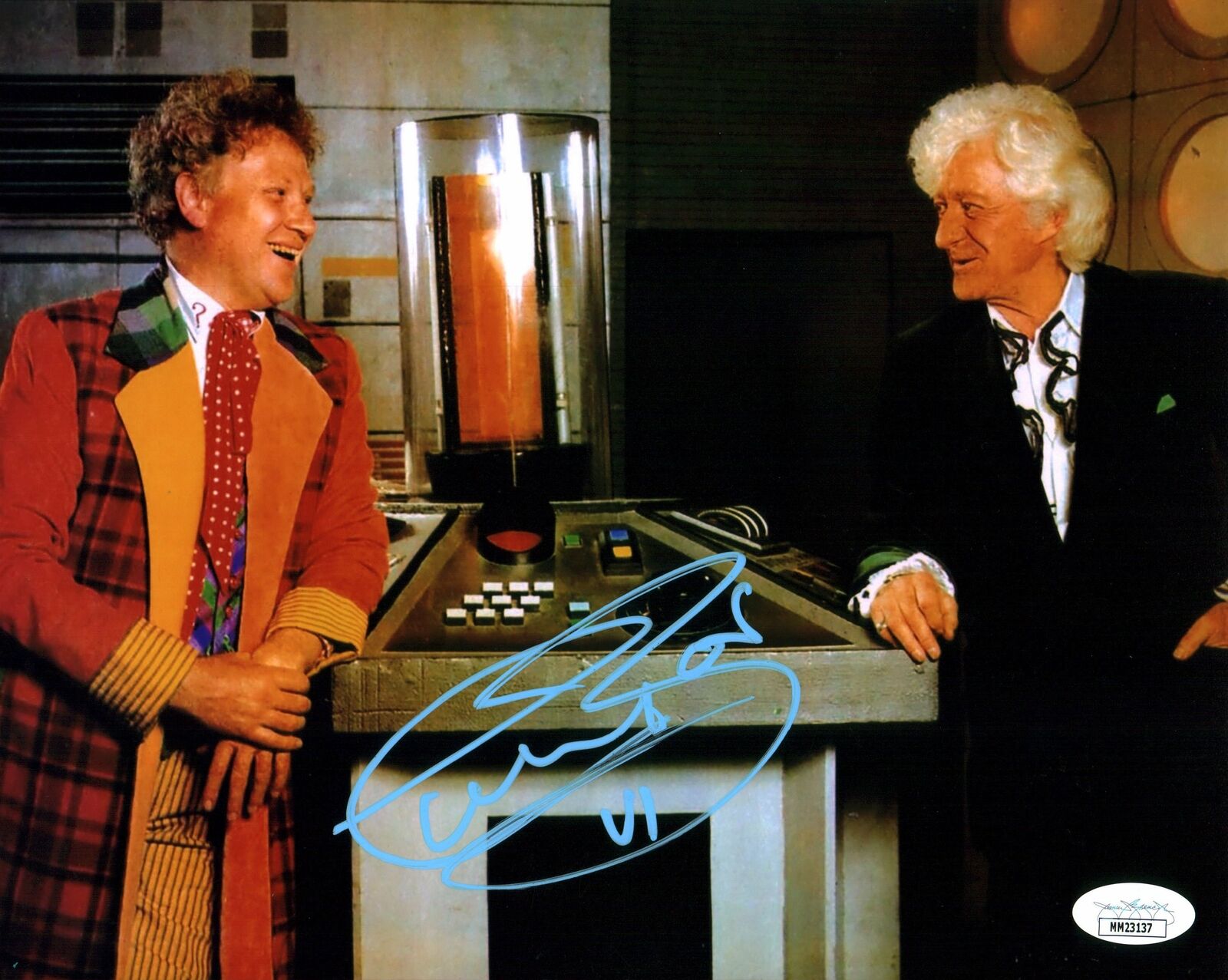 Colin Baker Doctor Who 8x10 Photo Poster painting Signed Autograph JSA Certified COA Auto