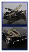 1:18 Lamborghini V12 Model Centennial Bull Model Supercar Concept Sports Car Model