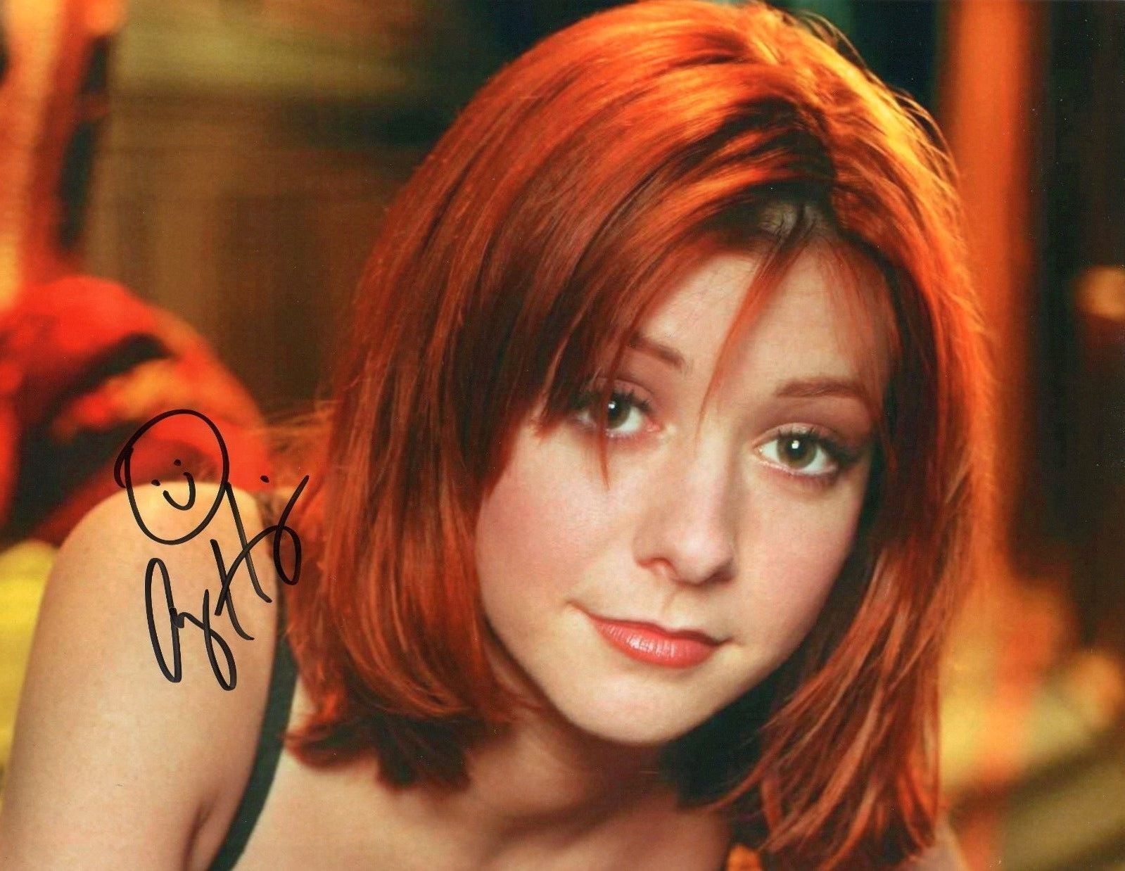 ALYSON HANNIGAN AUTOGRAPHED SIGNED A4 PP POSTER Photo Poster painting PRINT 11