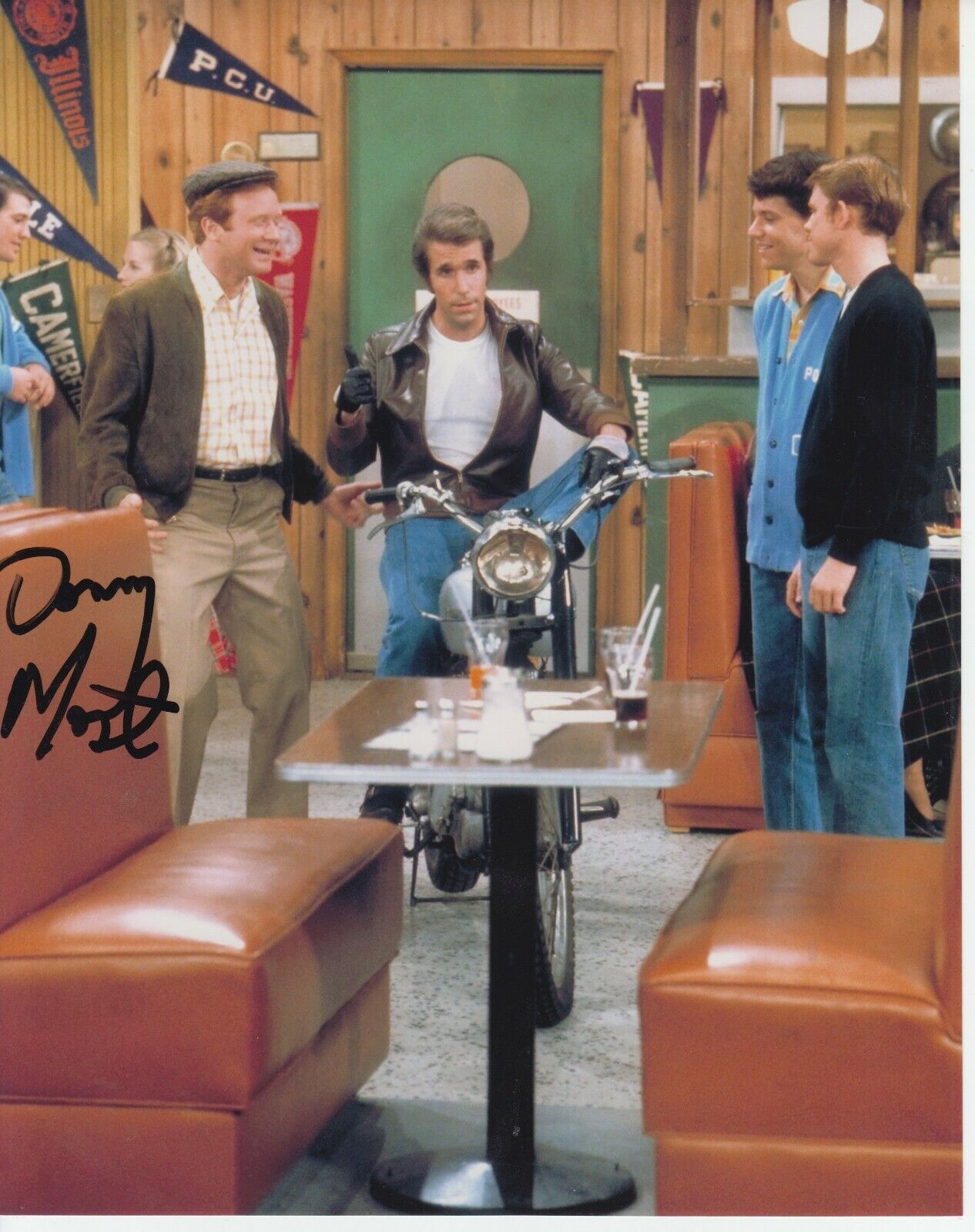 Donny Most (Happy Days) 8x10 Signed Photo Poster painting w/ COA Actor #1