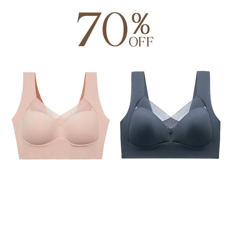 Newcavaz Bra Ultimate Lift Full-Figure Seamless Bra, Comfortable and Breathable Without Restraint