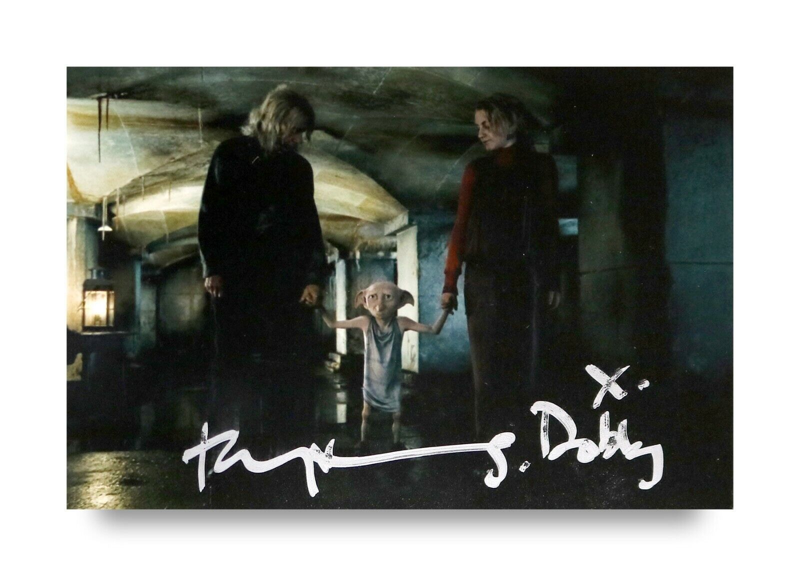 Toby Jones Signed 6x4 Photo Poster painting Harry Potter Dobby the House Elf Autograph + COA