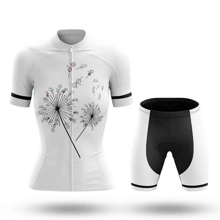 Dandelion Women's Short Sleeve Cycling Kit