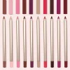 BIVANFE Lip Liner Cruelty Free Vegan Private Label Cosmetics Makeup Dark Brown Matte Waterproof Creamy Lipliner